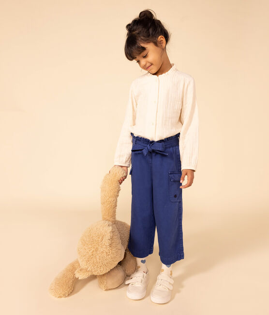 Blusa de gasa de algodón para niña crudo AVALANCHE