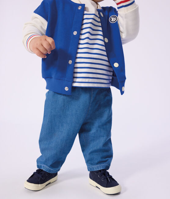 Pantalón vaquero ligero para bebé azul DENIM CLAIR