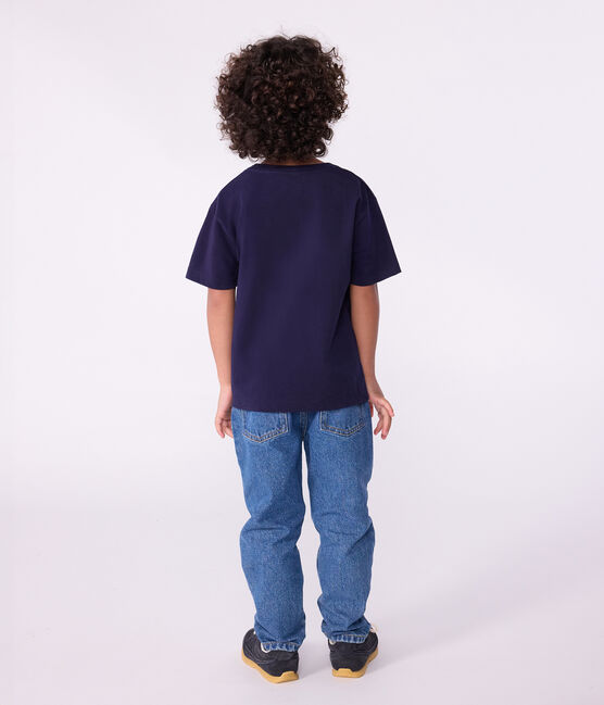 Camiseta infantil estampada de manga corta SOIR