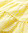 Vestido de manga corta de mil rayas de bebé niña amarillo SHINE/blanco MARSHMALLOW