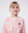 Sudadera infantil de algodón con estampado rosa FLEUR/ SPI