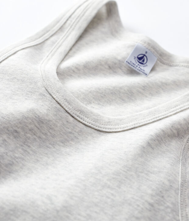 Camiseta de tirantes L'ICONIQUE de algod&oacute;n para mujer BELUGA CHINE