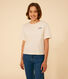 Camiseta la Boxy de algodón de mujer