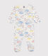 Pijama de algodón con estampado de arcoíris para bebé