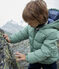 Chaqueta acolchada de niña/niño verde PAUL