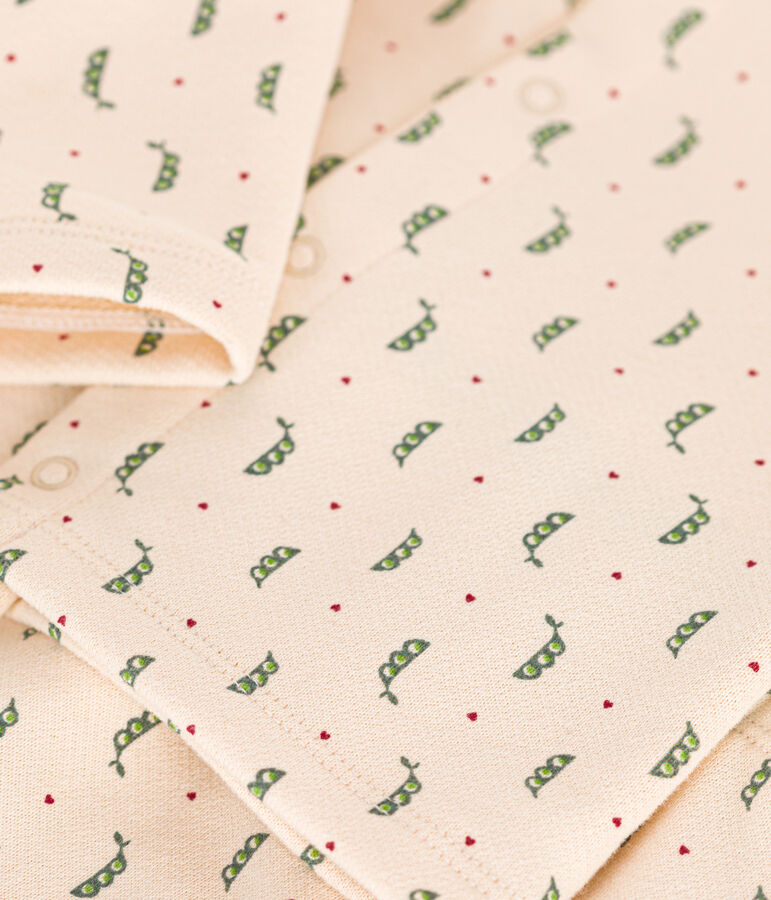 Conjunto de 2 piezas de mulet&oacute;n para beb&eacute; crudo/multicolor