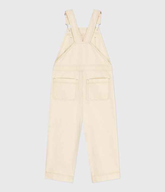 Peto infantil de tejido denim liso crudo MILK