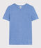 Camiseta, La Icónica de lino de mujer azul GAULOISE