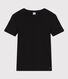 Camiseta Iconique de manga corta de punto liso para mujer