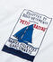 Camiseta mixta con motivo de postal blanco ECUME