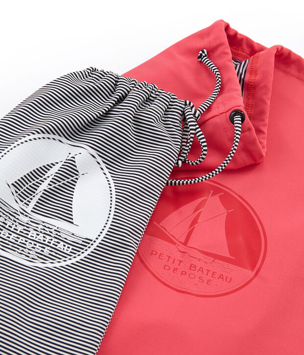 Lote de mochila y bolsa multicolor