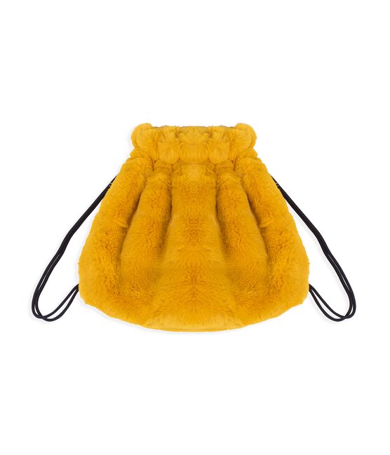 Mochila infantil para niña amarillo BOUDOR
