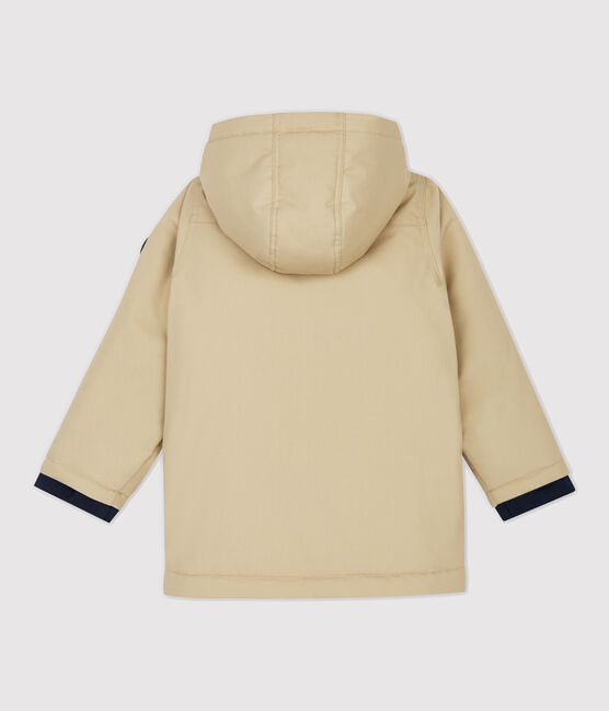 Parka de algodón revestido de niño beige JERRYCAN
