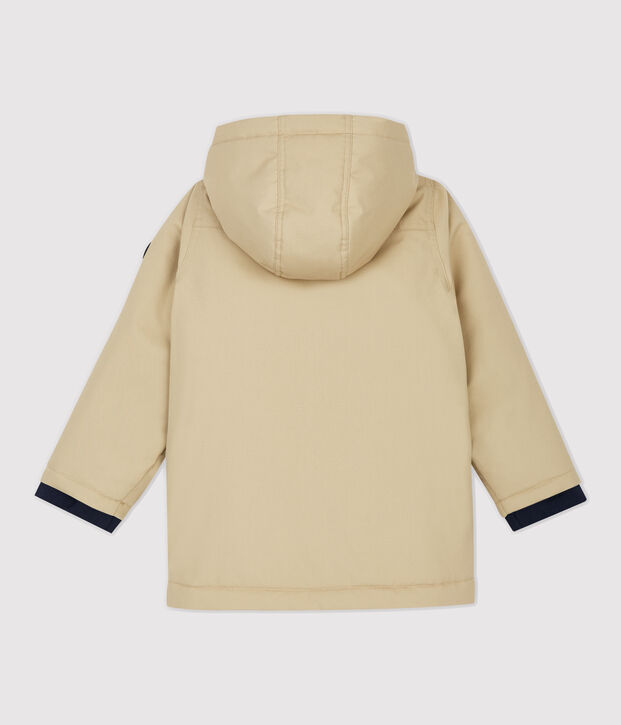 Parka de algod&oacute;n revestido de ni&ntilde;o beige