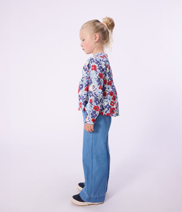 Pantal&oacute;n denim infantil azul