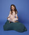 Pijama snugfit de corazón rosa de algodón ecológico de niña rosa MINOIS/blanco MARSHMALLOW