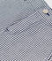Pantalón de tela de algodón a rayas para niño azul MEDIEVAL/blanco MARSHMALLOW