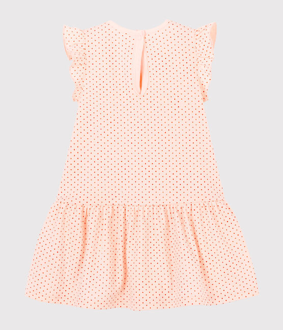 Vestido sin mangas para bebé niña de punto rosa FLEUR/rosa COPPER
