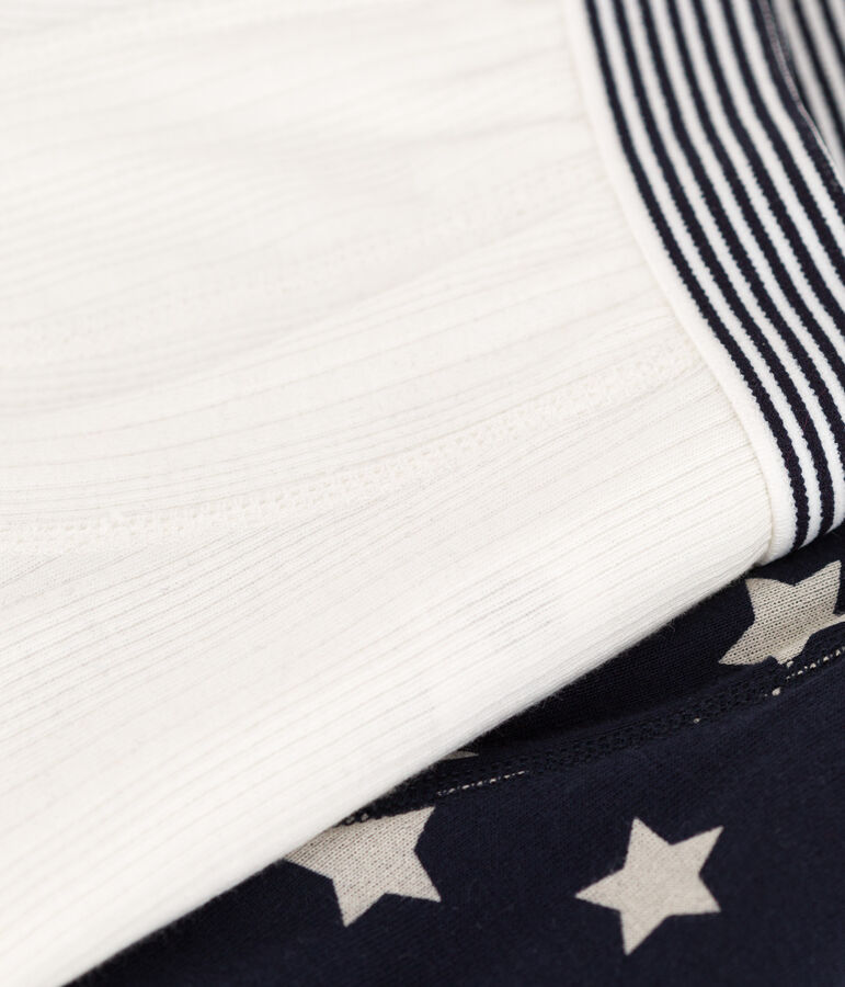 Juego de 2 b&oacute;xers de algod&oacute;n con estrellas para ni&ntilde;o variante 1