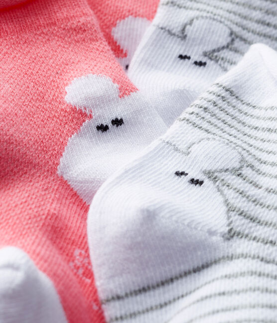 Lote de 2 pares de calcetines unisex para bebé variante 1