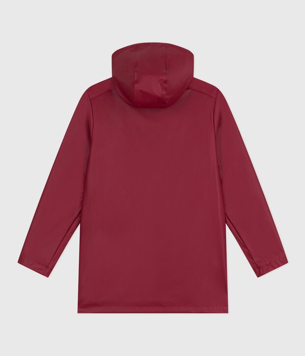 Chubasquero ic&oacute;nico unisex rojo