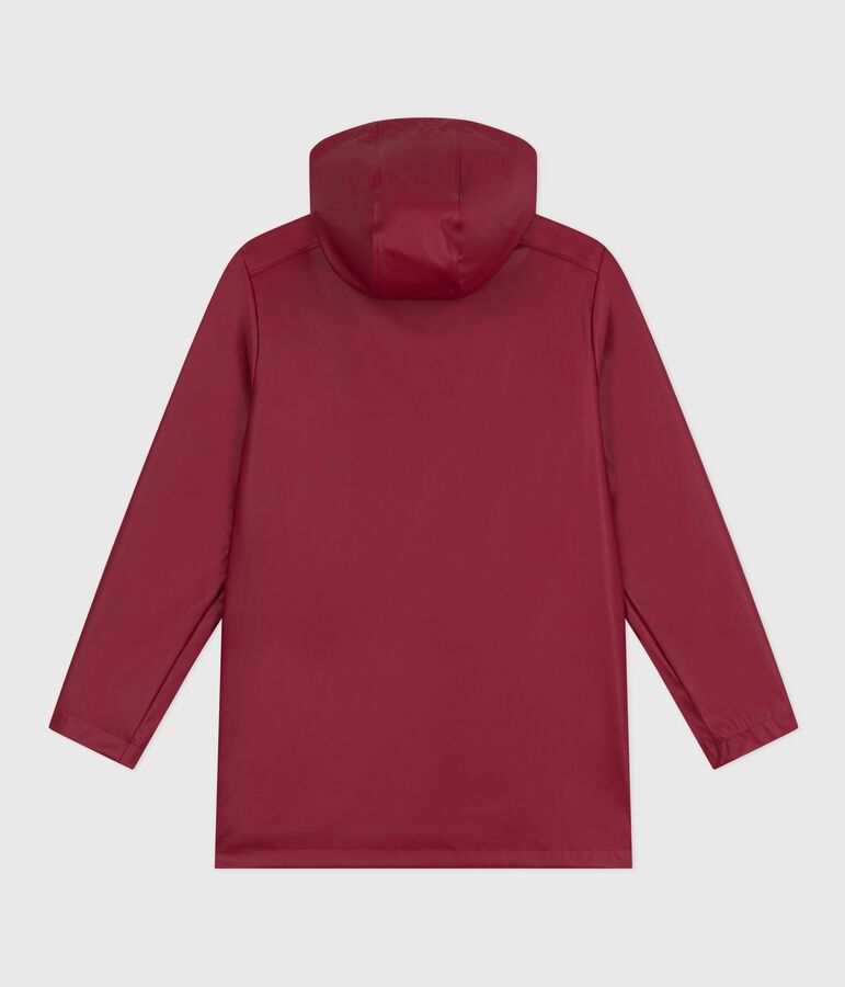 Chubasquero ic&oacute;nico unisex rojo