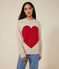 Jersey de lana y algodón para mujer AVALANCHE/ CORRIDA