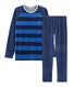 Pijama de terciopelo para niño