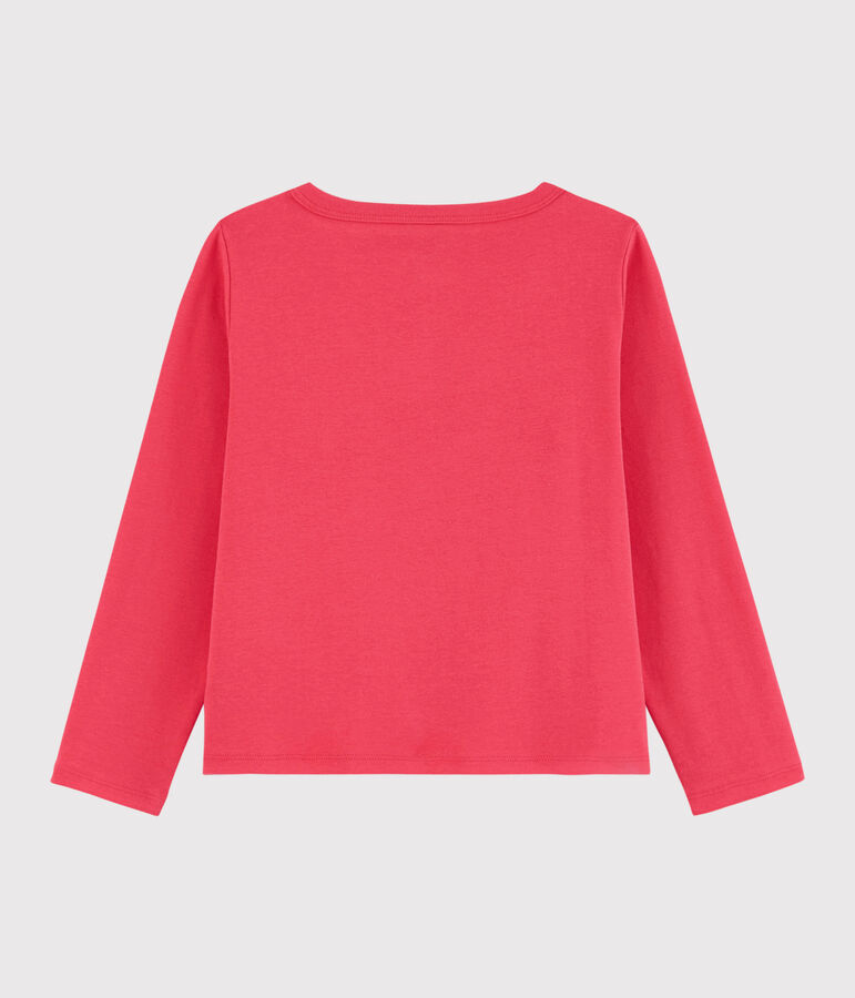 Rebeca de algod&oacute;n de ni&ntilde;a rosa GROSEILLER