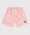 Shorts infantiles de algodón con estampado rosa FLEUR/ SPI