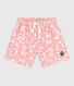 Shorts infantiles de algodón con estampado