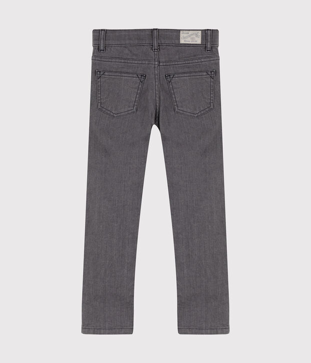 Pantal&oacute;n vaquero para ni&ntilde;o gris
