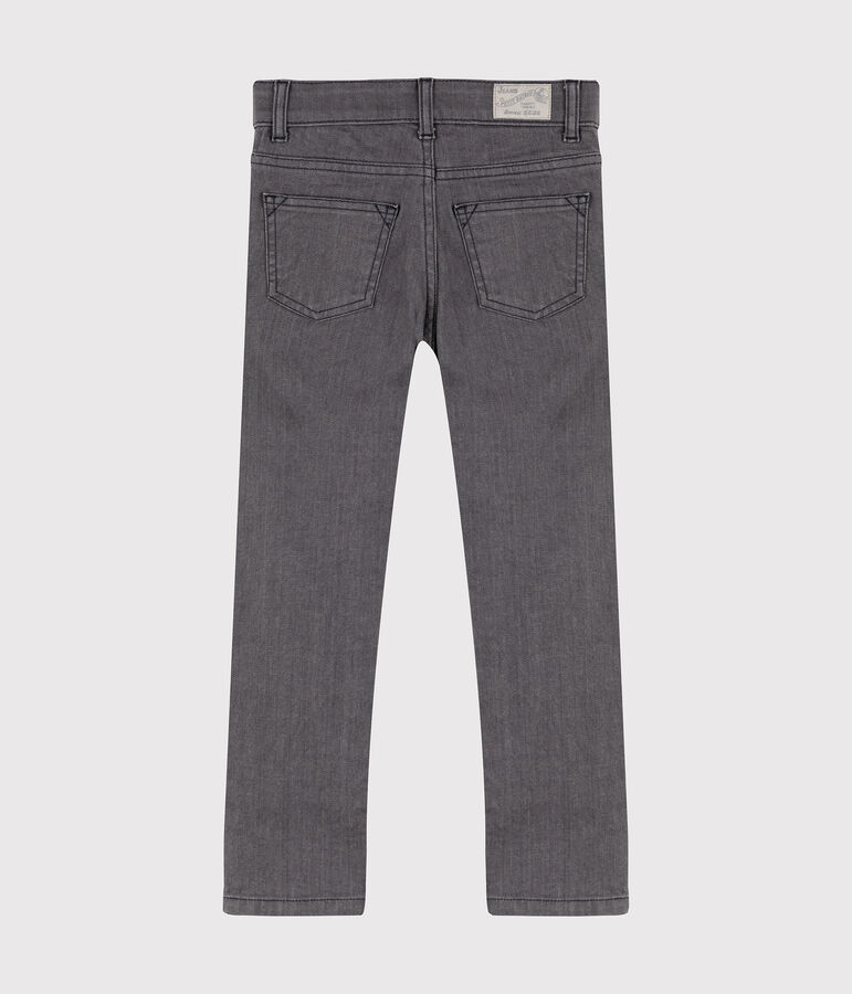 Pantal&oacute;n vaquero para ni&ntilde;o gris GRIS MOYEN