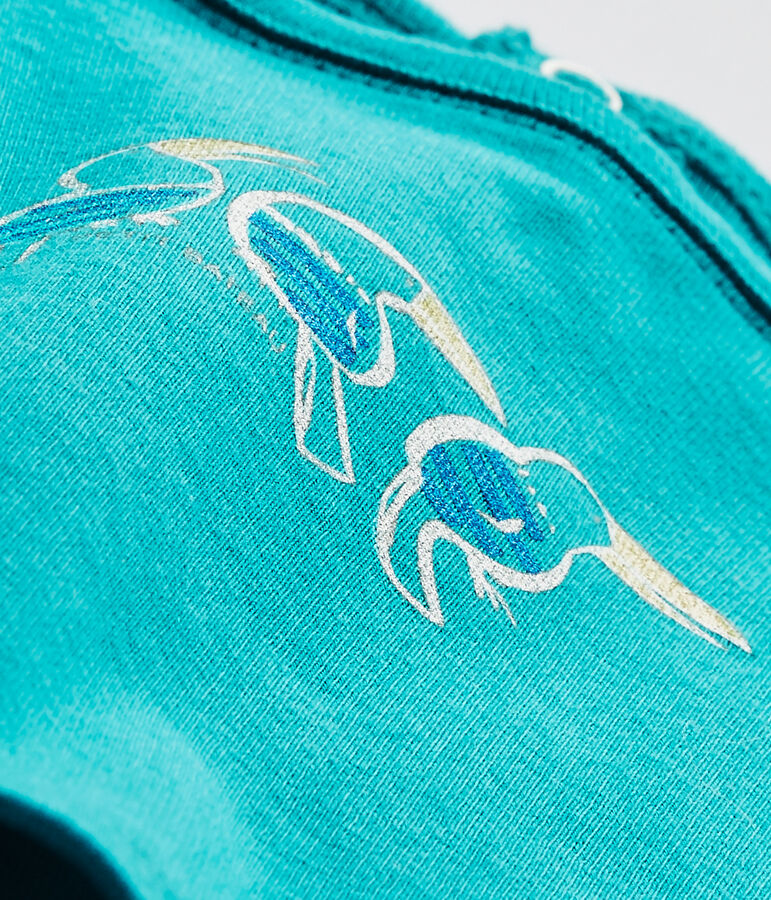 Camiseta beb&eacute; ni&ntilde;o de manga corta verde Verger