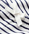 Pantalón de algodón de bebé niño/niña blanco MARSHMALLOW/azul SMOKING