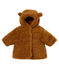 Abrigo de sherpa para bebé niña marron BRINDILLE