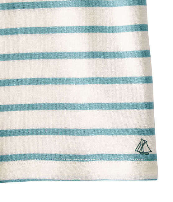 Camiseta chica a rayas marineras/ Camiseta chica de rayas marineras blanco MARSHMALLOW/azul MIMI
