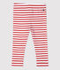 Leggings de algodón de bebé.
