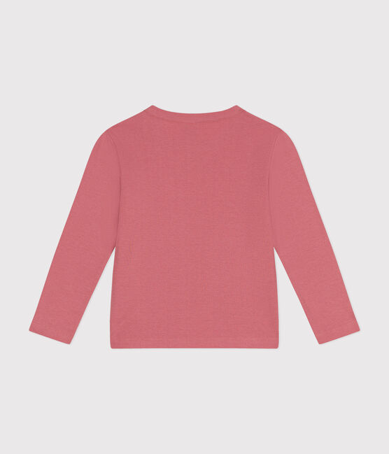Camiseta de manga larga de punto para niño/a rosa ROSEWOOD