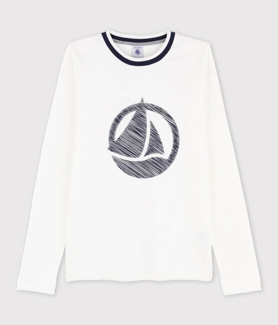 Camiseta de manga larga blanco MARSHMALLOW