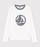 Camiseta de manga larga blanco MARSHMALLOW