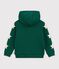 Sudadera infantil lisa de algod&oacute;n con capucha TREE
