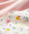 Lote de 2 bandanas baberos de bebé niña variante 1