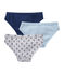 Lote de 3 slips para niño blanco LOT