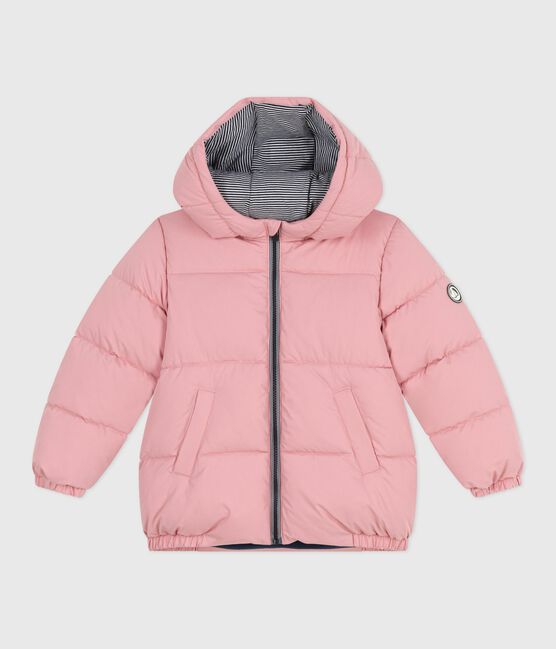 Plumífero infantil liso rosa CHARME