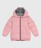 Plumífero infantil liso rosa CHARME