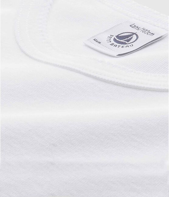 Lote de 2 camisetas blancas de manga larga de niña variante 1