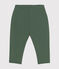 Pantalón de muletón de bebé verde CROCO
