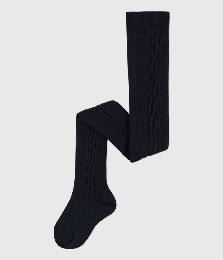 Pantis c&aacute;lidos infantiles para ni&ntilde;a azul SMOKING