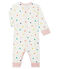 Pijama sin pies de punto para bebé niña blanco MARSHMALLOW/ MULTICO CN